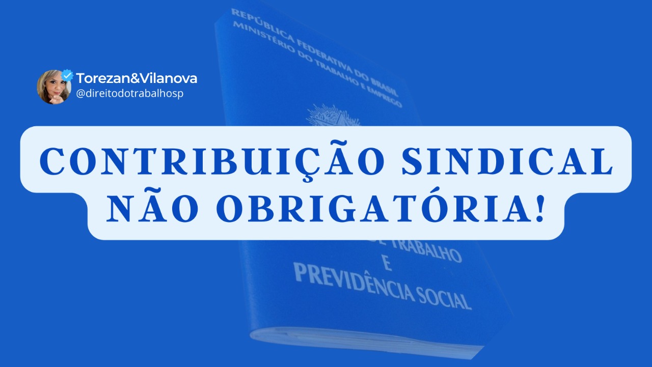 CONTRIBUIÇÃO SINDICAL